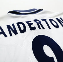 Load image into Gallery viewer, 1995/97 ANDERTON #9 Tottenham Hotspur Vintage PONY Home Football Shirt (XL)
