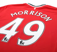 Load image into Gallery viewer, 2011/12 MORRISON #49 Manchester United Vintage Nike Home Football Shirt (M/L)
