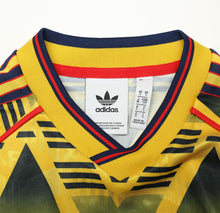 Load image into Gallery viewer, 1991/93 ARSENAL Retro adidas Originals Bruised Banana Away Football Shirt (S)
