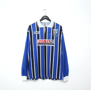 1995/96 #4 GILLINGHAM Vintage Olympic Home Match Worn/Issued Football Shirt (XL)
