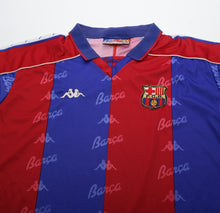 Load image into Gallery viewer, 1992/95 BARCELONA Vintage Kappa Home Football Shirt Jersey (L)

