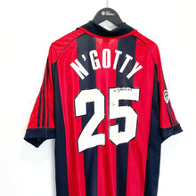 Load image into Gallery viewer, 1998/00 N&#39;GOTTY #25 AC Milan Vintage adidas MATCH WORN Home Football Shirt (XL)
