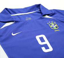 Load image into Gallery viewer, 2002/04 RONALDO #9 Brazil Vintage Nike WC 2002 Away Football Shirt (S)
