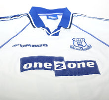 Load image into Gallery viewer, 1998/99 MATERAZZI #15 Everton Vintage Umbro Away Football Shirt (XL) Italy Inter
