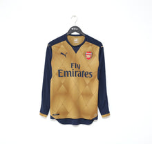 Load image into Gallery viewer, 2015/16 ARSENAL Vintage PUMA Away Long Sleeve Football Shirt (S)
