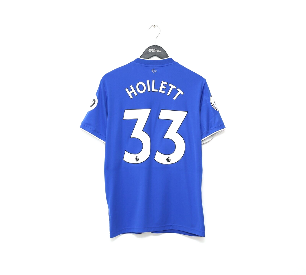 2018/19 HOILETT #33 Cardiff City MATCH WORN Home Football Shirt (M)