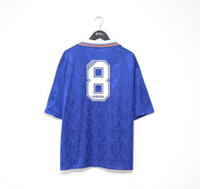 Load image into Gallery viewer, 1996/97 GASCOIGNE #8 Rangers Vintage adidas Home Football Shirt Jersey (XXL)
