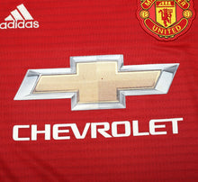 Load image into Gallery viewer, 2018/19 MANCHESTER UNITED Vintage adidas Home Football Shirt (M)
