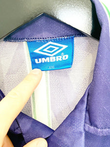 1993/94 NORTHERN IRELAND Vintage Original Umbro Away Football Shirt (XXL)