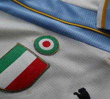 Load image into Gallery viewer, 1999/00 SIMEONE #14 Lazio Vintage PUMA Centenary Home Football Shirt (L)
