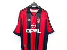 Load image into Gallery viewer, 1998/00 N&#39;GOTTY #25 AC Milan Vintage adidas MATCH WORN Home Football Shirt (XL)
