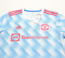 Load image into Gallery viewer, 2021/22 SHAW #23 Manchester United Vintage adidas Away Football Shirt (M/L) BNWT

