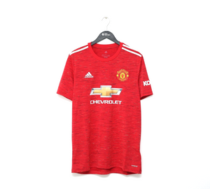2020/21 MATA #8 Manchester United Vintage adidas Home Football Shirt (M/L)
