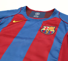 Load image into Gallery viewer, 2004/05 MESSI #30 Barcelona Vintage Nike Home Football Shirt Jersey (M)
