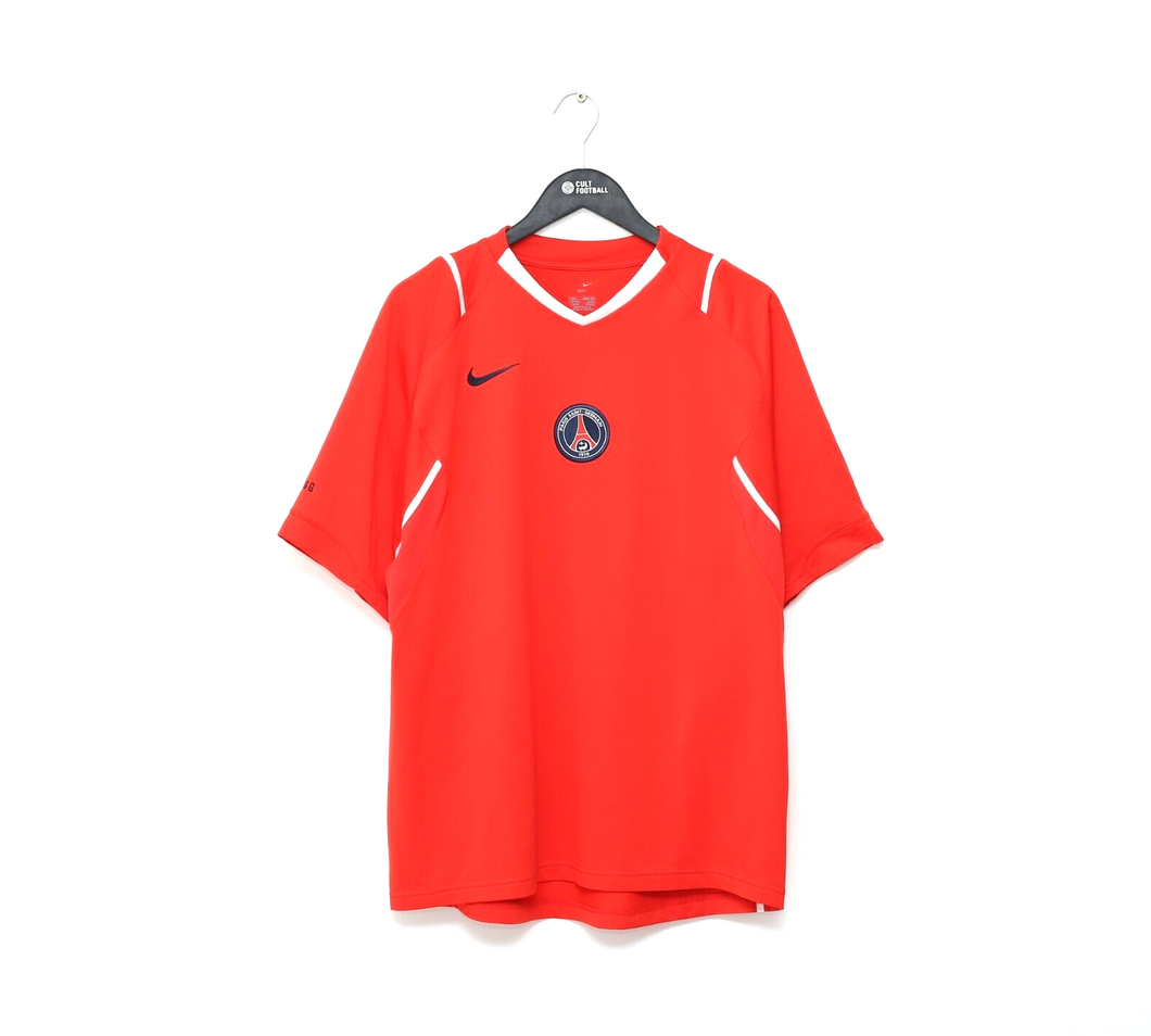 2006/07 PSG Vintage Nike Football Training Shirt (L) Paris Saint Germain