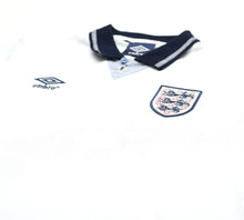 Load image into Gallery viewer, 1990/92 GASCOIGNE #19 England Retro Umbro Home Football Shirt (M) Italia 90
