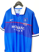 Load image into Gallery viewer, 1997/98 McCOIST #12 Rangers Vintage Nike Home Scottish Cup Final Shirt (XL)

