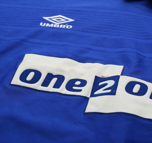 1999/00 EVERTON Vintage Umbro Player Issue Home Football Shirt Jersey (XL) BNWT