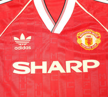 Load image into Gallery viewer, 1988/90 MANCHESTER UNITED Vintage adidas Home Football Shirt (M) 40/42
