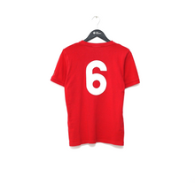 Load image into Gallery viewer, 1970 Bobby MOORE #6 England Vintage Umbro Away Football Shirt (S/M) West Ham Utd
