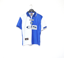 Load image into Gallery viewer, 1998/99 DUFF #12 Blackburn Rovers Vintage Uhlsport Home Football Shirt (S)
