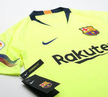 Load image into Gallery viewer, 2018/19 MESSI #10 Barcelona Nike Away Football Shirt Jersey (S) BNWT
