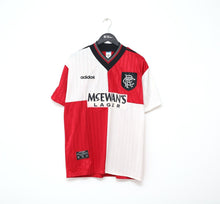 Load image into Gallery viewer, 1995/96 GASCOIGNE #8 Rangers Vintage adidas Away Football Shirt Jersey (XL)
