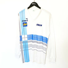 Load image into Gallery viewer, 1986/88 ITALY Vintage Diadora Player Issue Football Training Shirt Jersey (L)
