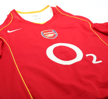 Load image into Gallery viewer, 2004/05 HENRY #14 Arsenal Vintage Nike Home Football Shirt Jersey (L)
