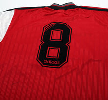 Load image into Gallery viewer, 1995/96 GASCOIGNE #8 Rangers Vintage adidas Away Football Shirt Jersey (XL)
