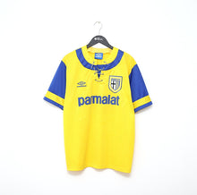 Load image into Gallery viewer, 1993/95 ZOLA #10 Parma Vintage Umbro Away Football Shirt Jersey (L) Italy
