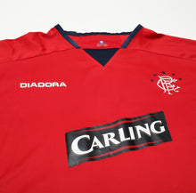 Load image into Gallery viewer, 2004/05 RANGERS Vintage Diadora LS Away Football Shirt Jersey (2XL - XXL)
