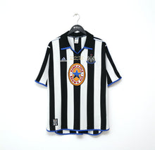 Load image into Gallery viewer, 1999 SHEARER #9 Newcastle United Vintage adidas FA CUP FINAL Football Shirt (XL)
