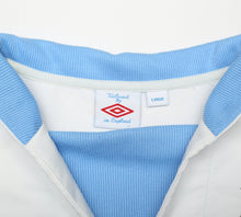 Load image into Gallery viewer, 2010/11 Manchester City Vintage Umbro Football Drill Track Top (L)
