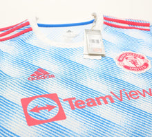 Load image into Gallery viewer, 2021/22 SHAW #23 Manchester United Vintage adidas Away Football Shirt (M/L) BNWT
