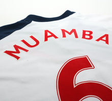 Load image into Gallery viewer, 2011/12 MUAMBA #6 Bolton Wanderers Vintage Reebok Home Football Shirt (M/L)
