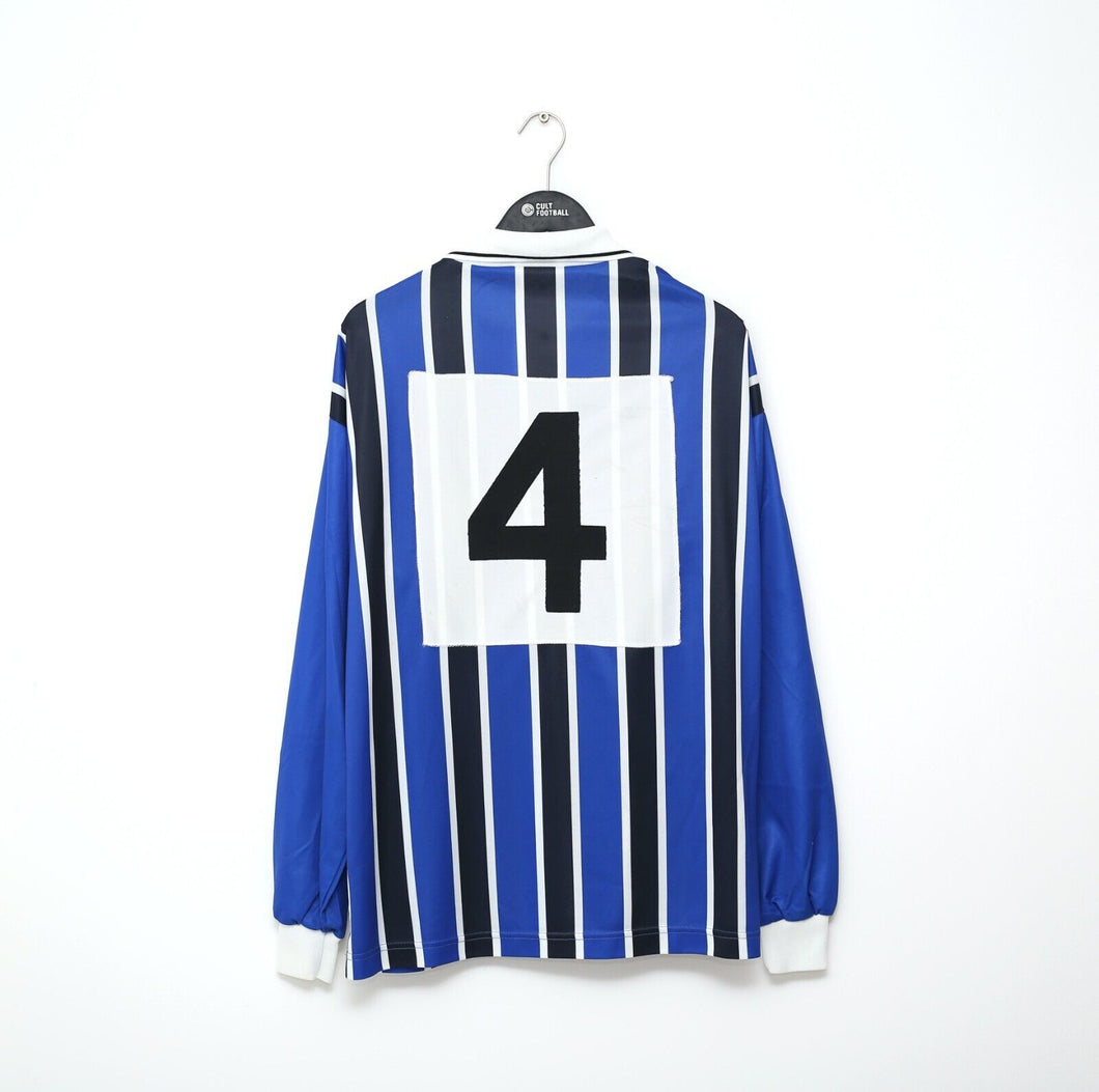 1995/96 #4 GILLINGHAM Vintage Olympic Home Match Worn/Issued Football Shirt (XL)
