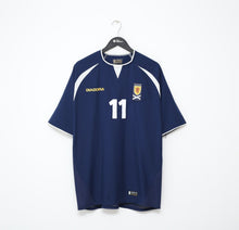 Load image into Gallery viewer, 2003/05 McFADDEN #11 Scotland Vintage Diadora Home Football Shirt (L) Everton
