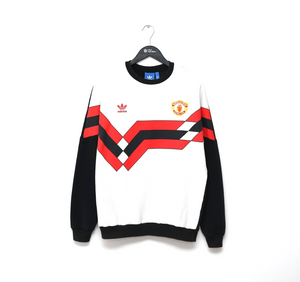 1988/90 MANCHESTER UNITED adidas Originals Football Sweatshirt (M)