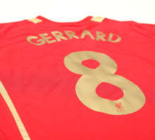 Load image into Gallery viewer, 2005/06 GERRARD #8 Liverpool Vintage Reebok UCL Home Football Shirt Jersey (M)

