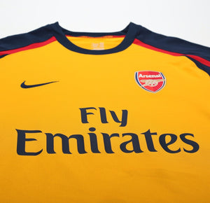 2008/09 FABREGAS #4 Arsenal Vintage Nike MATCH ISSUE Away Football Shirt SIGNED