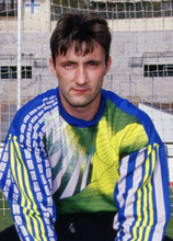 Load image into Gallery viewer, 1990/94 #1 ADIDAS Vintage GoalKeeper Football Shirt Jersey (M) Marseille Barthez
