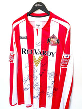 Load image into Gallery viewer, 2006/07 YORKE #34 Sunderland Vintage Lonsdale Football Shirt (XL) Signed Issued
