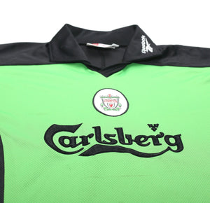 1997/98 JAMES #1 Liverpool Vintage Reebok GK Football Shirt Jersey (S)