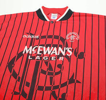 Load image into Gallery viewer, 1994/95 LAUDRUP #11 Rangers Vintage adidas Away Football Shirt Jersey (XL)
