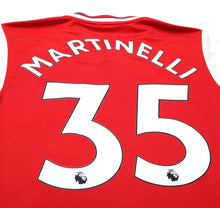 Load image into Gallery viewer, 2019/20 MARTINELLI #35 Arsenal Vintage adidas Home Football Shirt (M)
