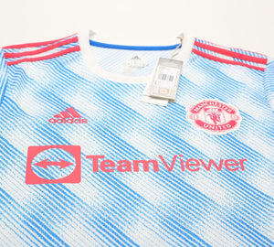 2021/22 SHAW #23 Manchester United Vintage adidas Away Football Shirt (M/L) BNWT
