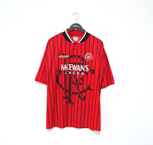 Load image into Gallery viewer, 1994/95 LAUDRUP #11 Rangers Vintage adidas Away Football Shirt Jersey (XL)
