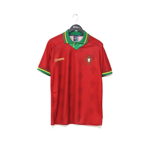 1995/96 PORTUGAL Vintage Olympic Home Football Shirt (M)
