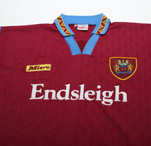 Load image into Gallery viewer, 1995/96 BURNLEY FC Vintage Mitre Home Football Shirt Jersey (XL)
